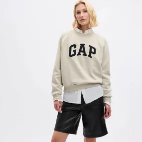 GAP Sweatshirt Logo Sweatshirt Moonstone XS
