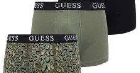 Set de 3 bóxers GUESS - Precio al por mayor \/ 20,50€ sin IVA - PVP recomendado 49€ IVA incluido